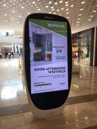 JCDecaux's Westfield Vision